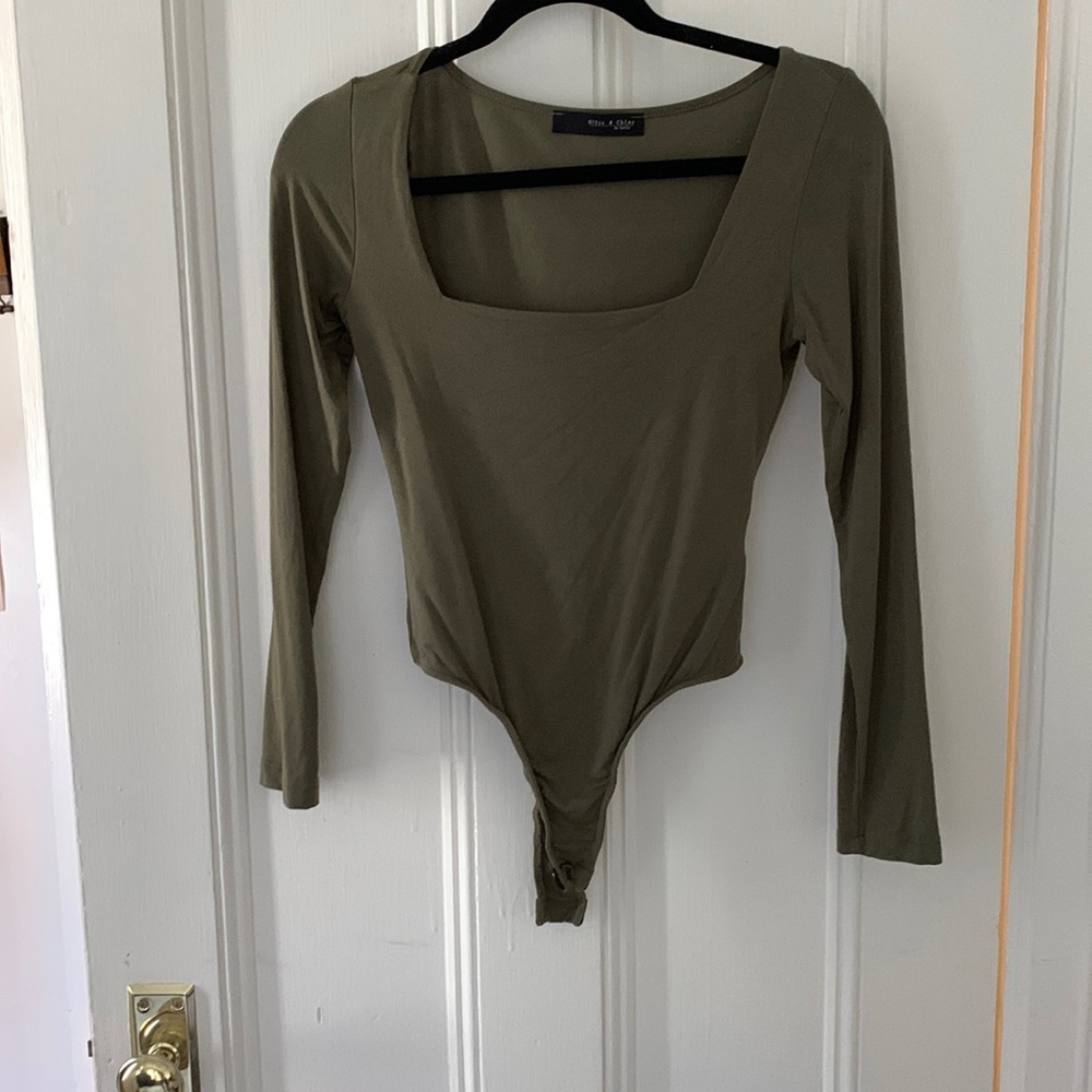 Green bodysuit